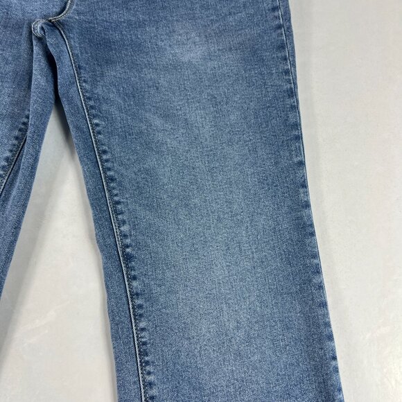 Hudson Jeans Women's Measured 30x27 High Rise Straight Light Blue Denim Tag 8 - Picture 3 of 16